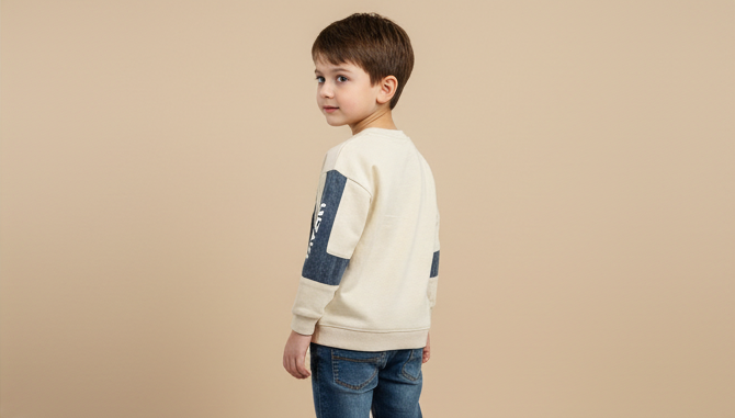 Boys Cotton T-Shirt Soft, and skin-friendly for kids.