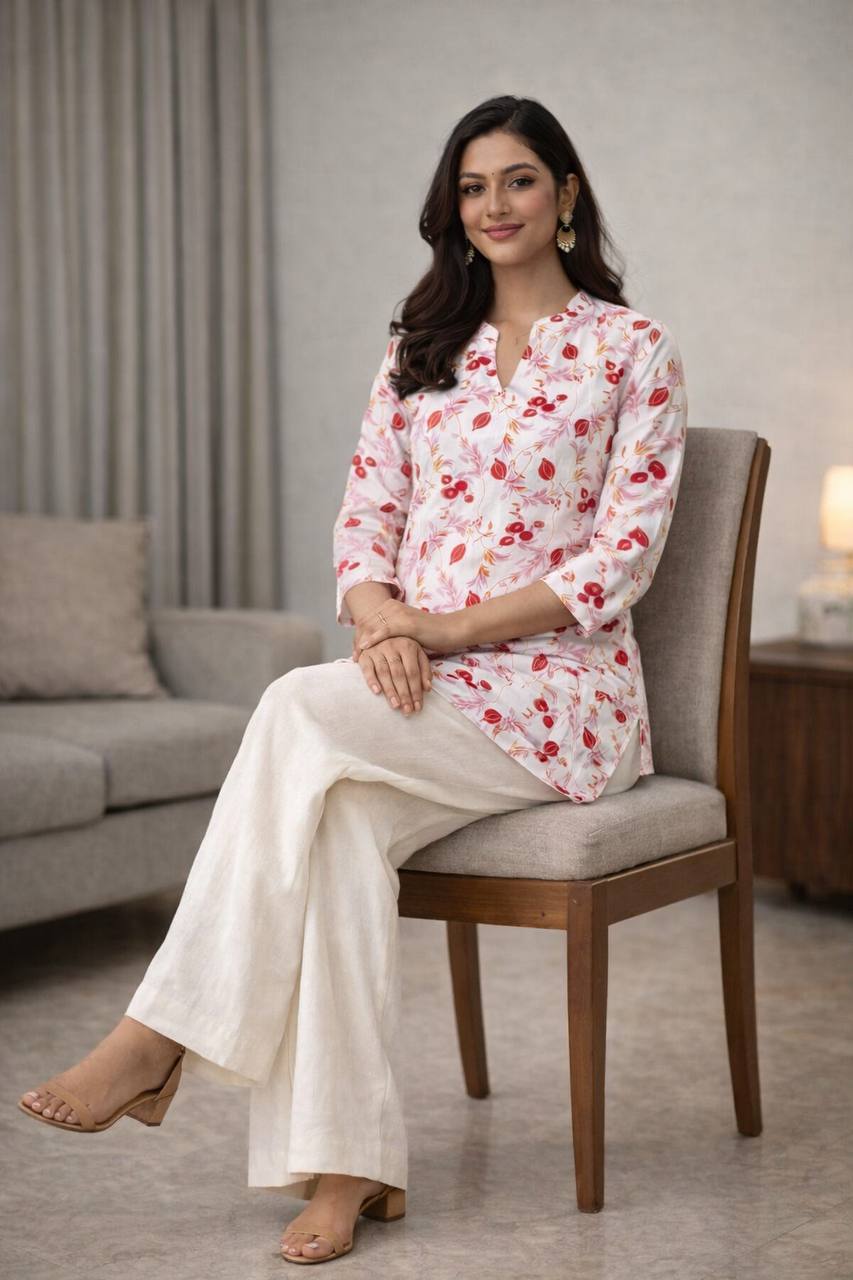 printed top with black plazoo Relaxed Set