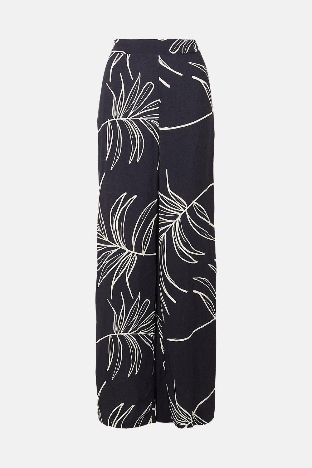 Women’s Floral Print Black Co-Ord Set – Stylish Shirt & Pant Set for Women